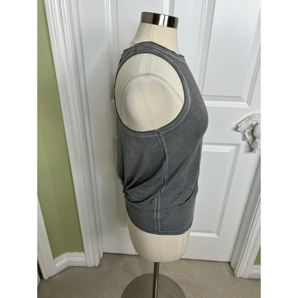 Lululemon All Tied Up Tank *Wash Asphalt Grey Women’s Size 6